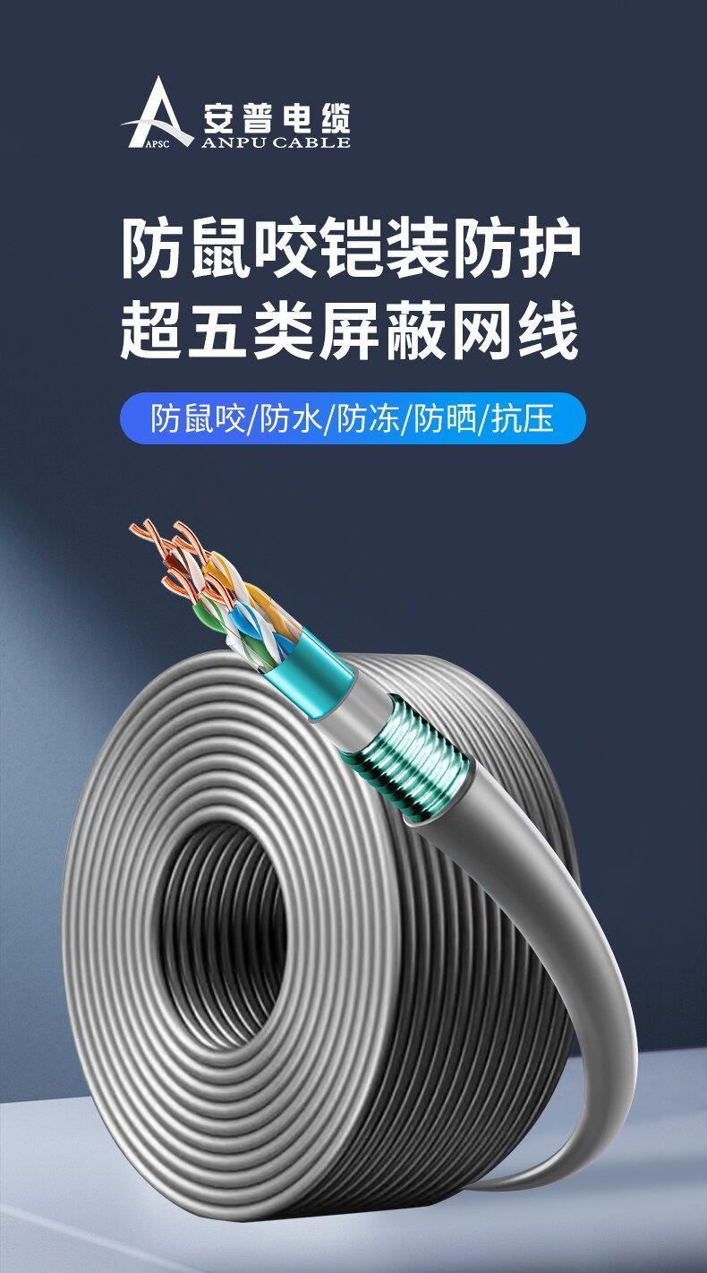 鋼帶鎧裝(防鼠咬)超五類屏蔽網(wǎng)線:高性能防護(hù)與多場景應(yīng)用解析 鋼帶鎧裝(防鼠咬)超五類屏蔽網(wǎng)線:高性能防護(hù)與多場景應(yīng)用解析